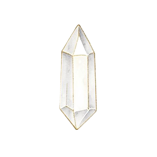 Illustration of Clear Quartz